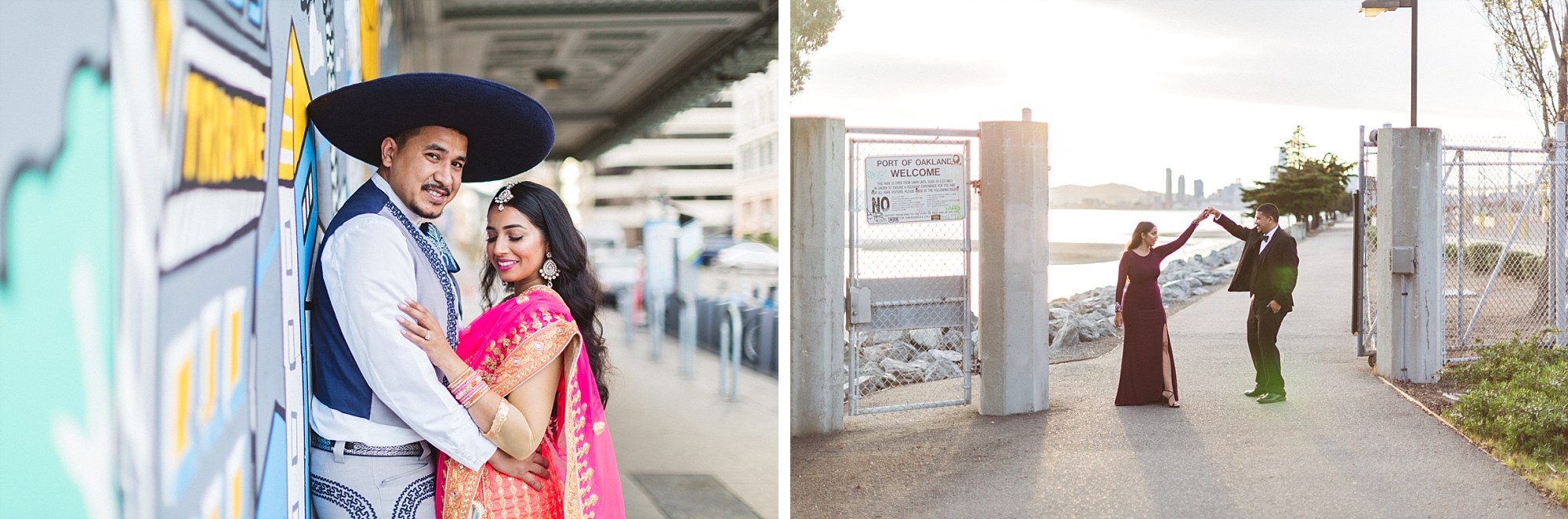 how to choose location for engagement photos in downtown oakland