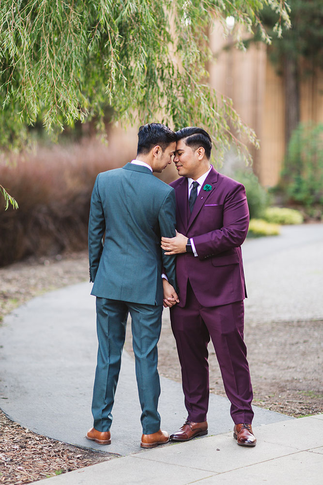 stylish same sex wedding san francisco