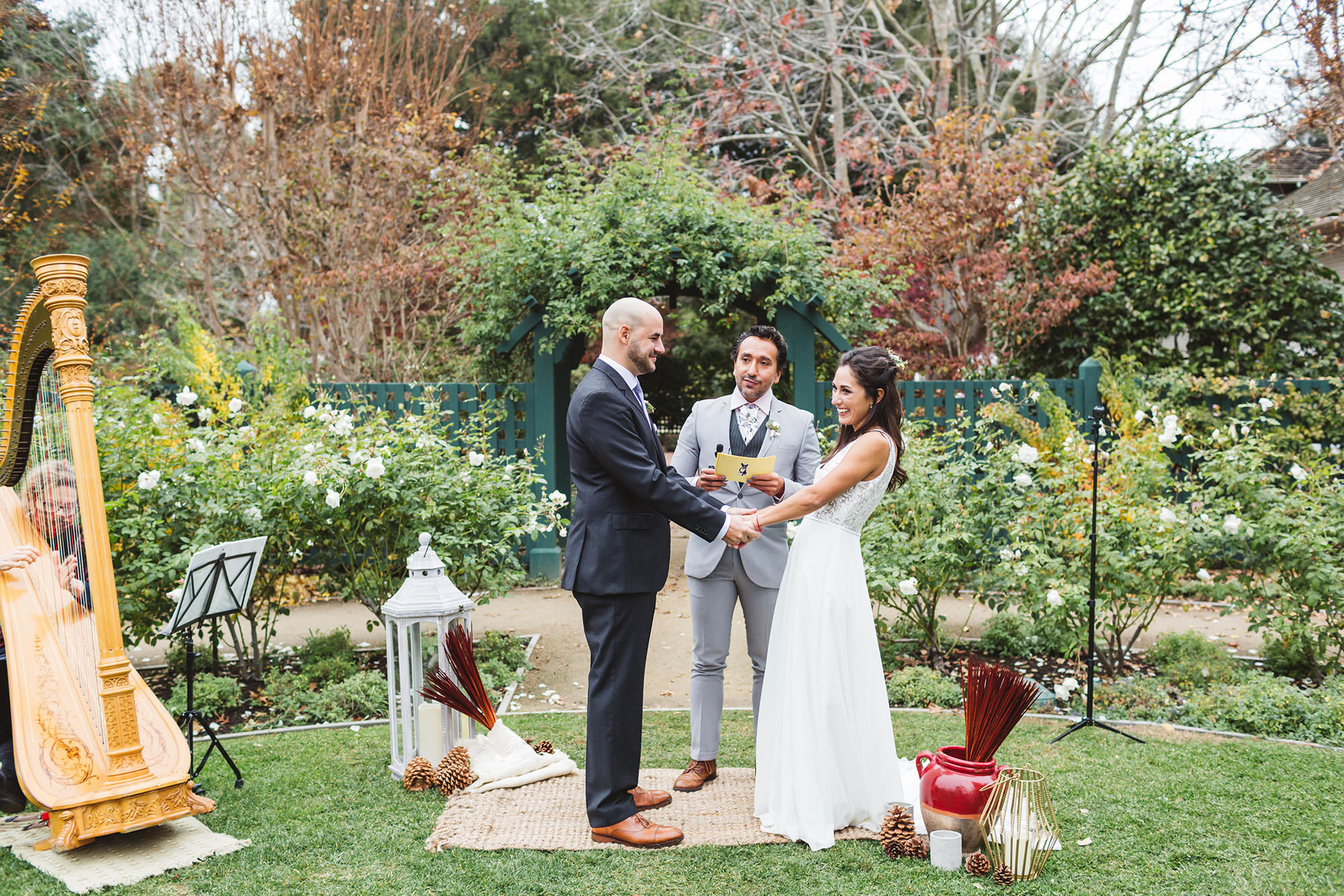 elizabeth f. gamble garden wedding photos in palo alto by Zoe Larkin Photography