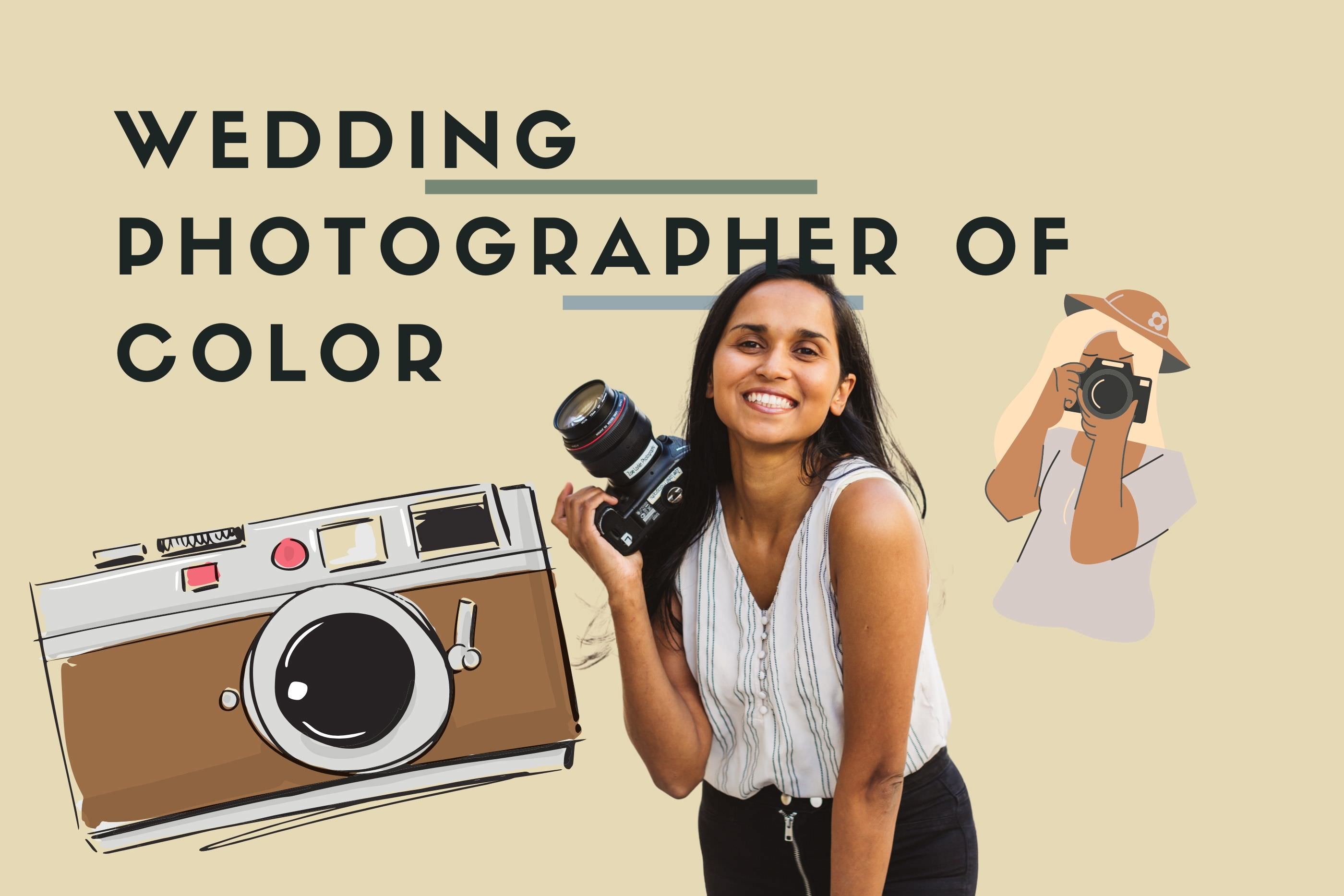 wedding photographer of color bay area