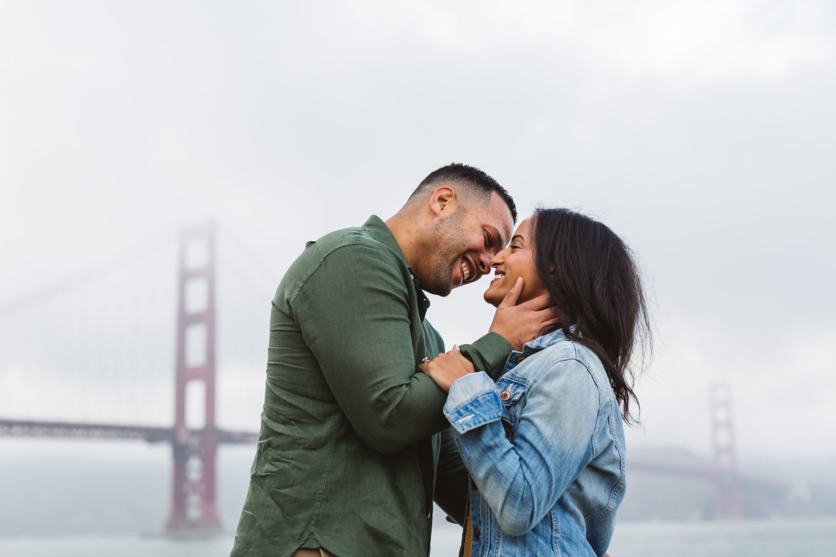 photos from crissy field, san francisco engagement photography location