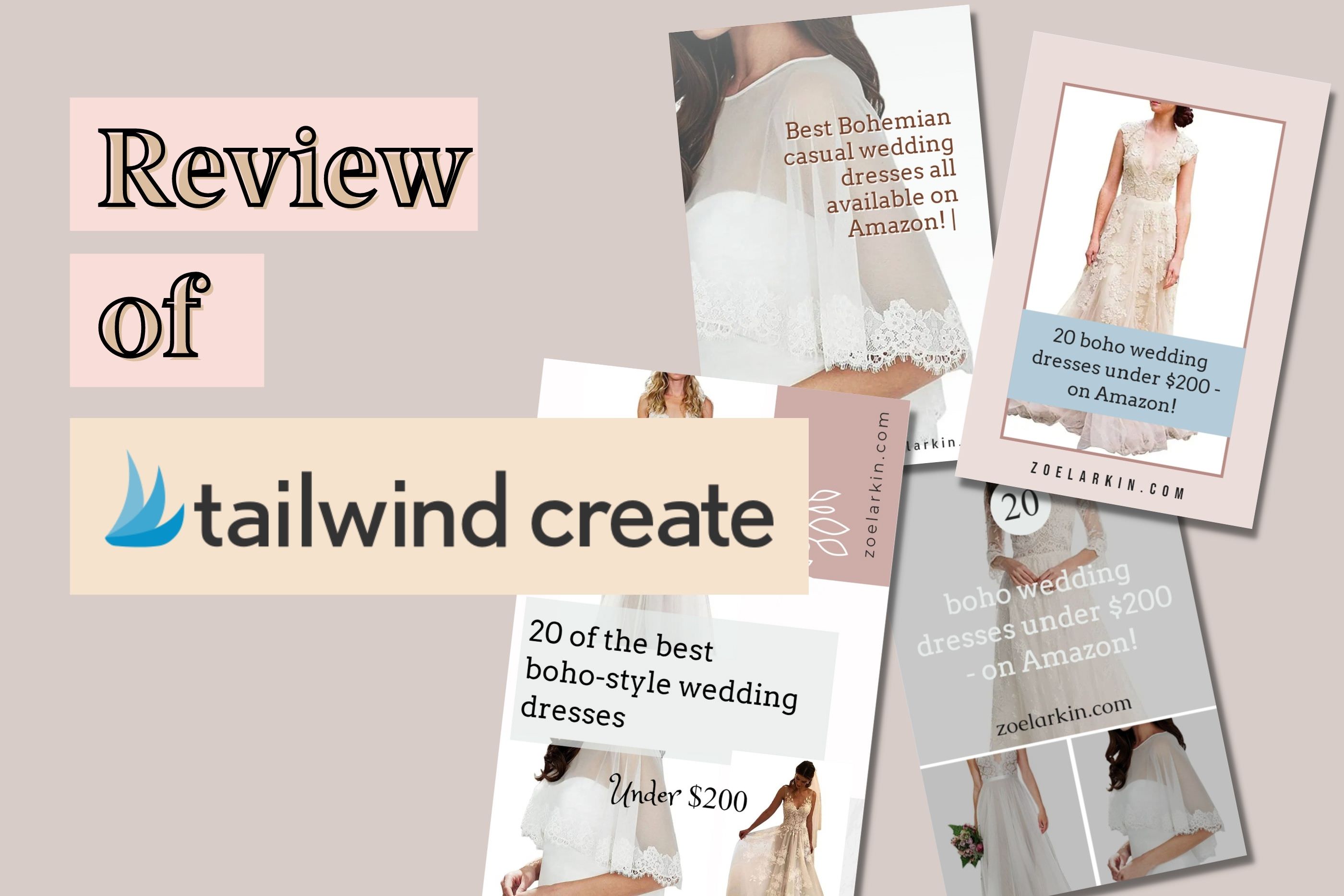 Honest review of Tailwind Create, the new smart way of making Pinterest pins automatically using AI
