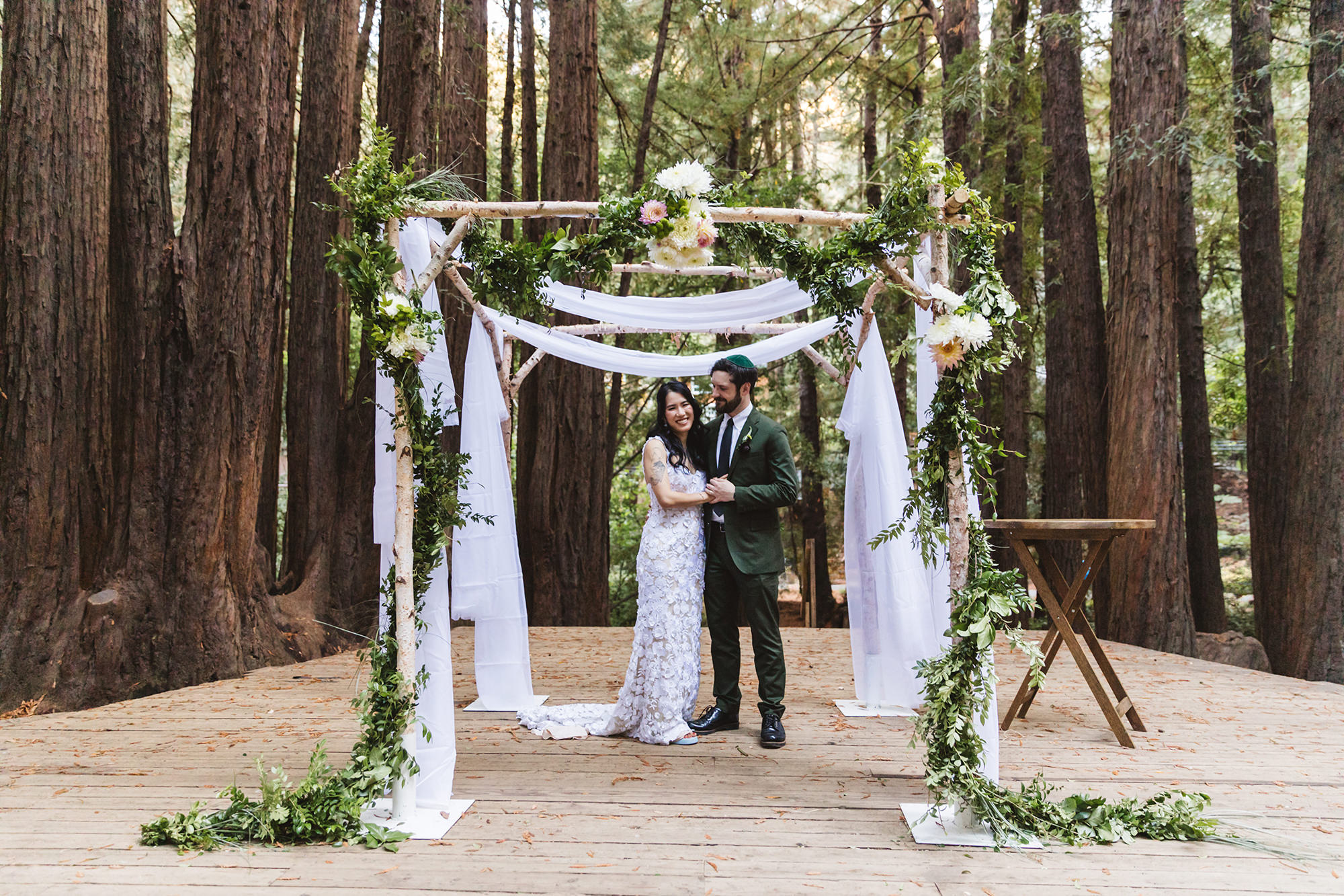 Old Mill Park Wedding Mill Valley